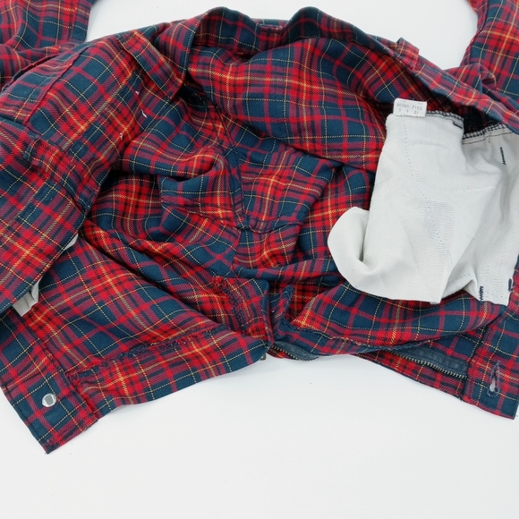 Levi's Vintage '80s Plaid Gentlemen Jeans - Picture 9 of 9